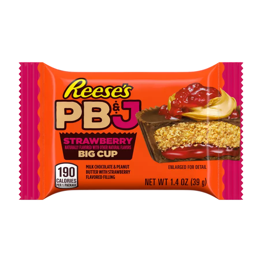 Reese's PB&J Strawberry Big Cup - 39g