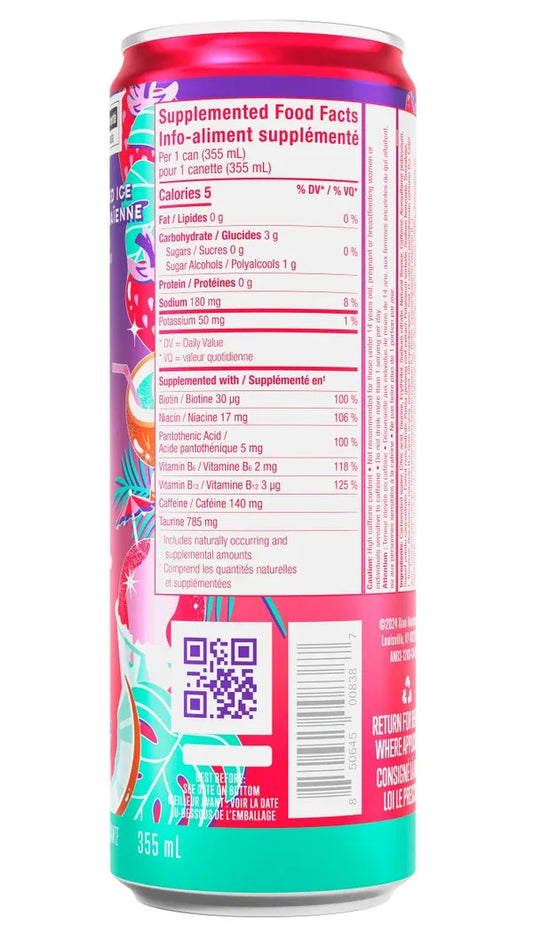 Alani Nu Energy Drink Hawaiian Shaved Ice