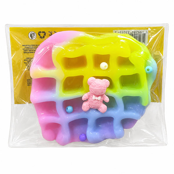 Waffle Multicolor with Charm, Medium- 60g