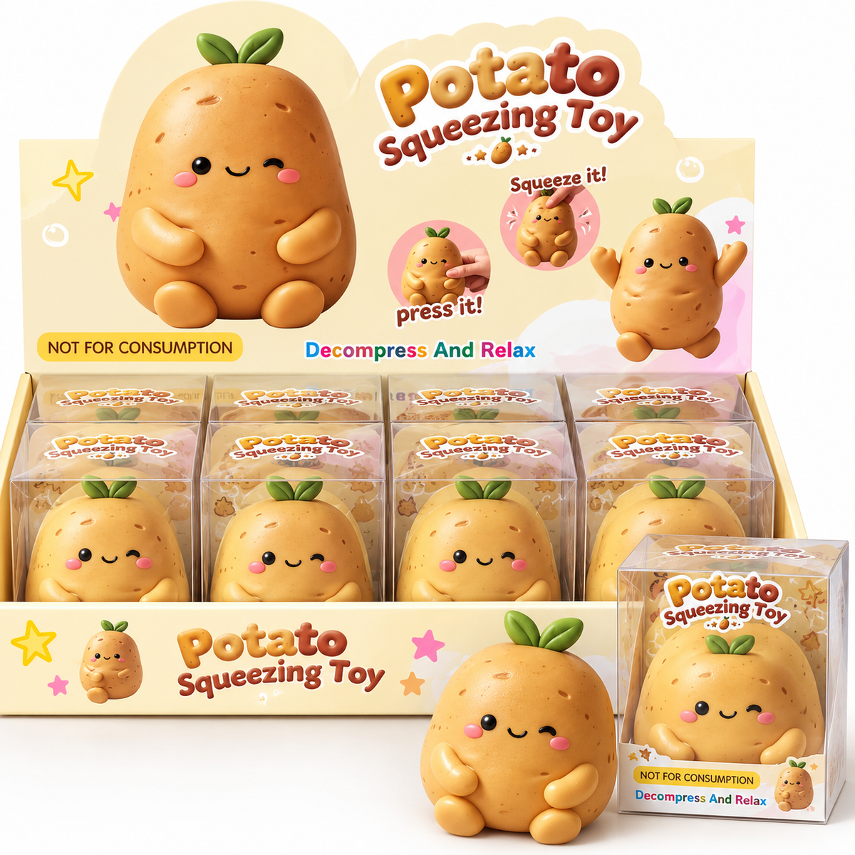 Potato Squeezing Toy