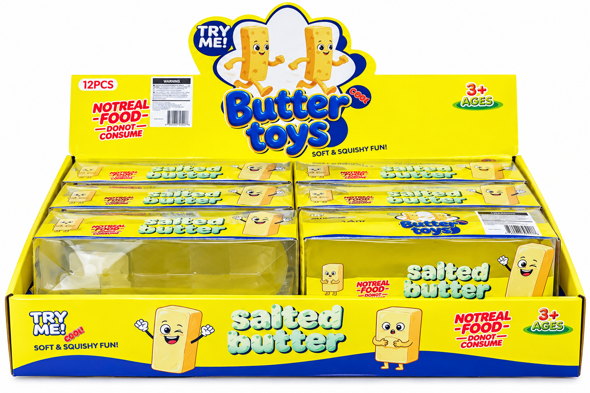 Salted Butter Squishy Toy