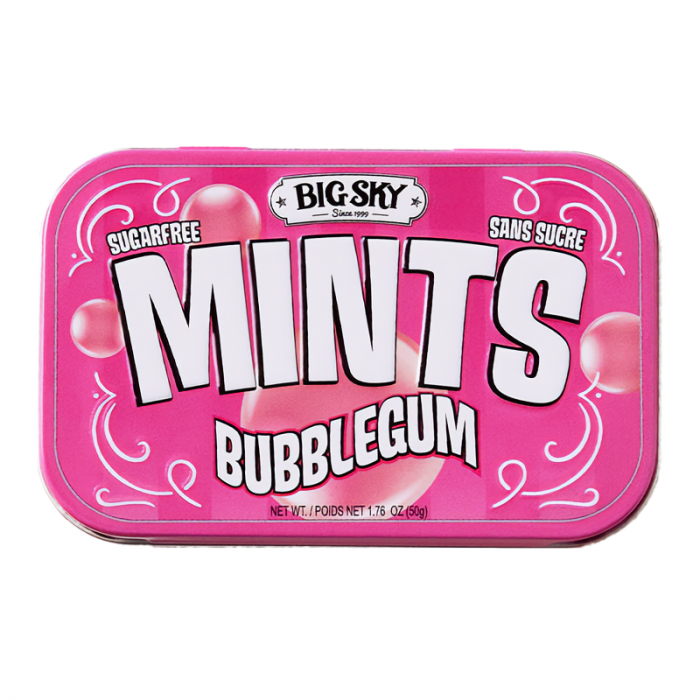 Big Sky Mints Bubble Gum - 50g