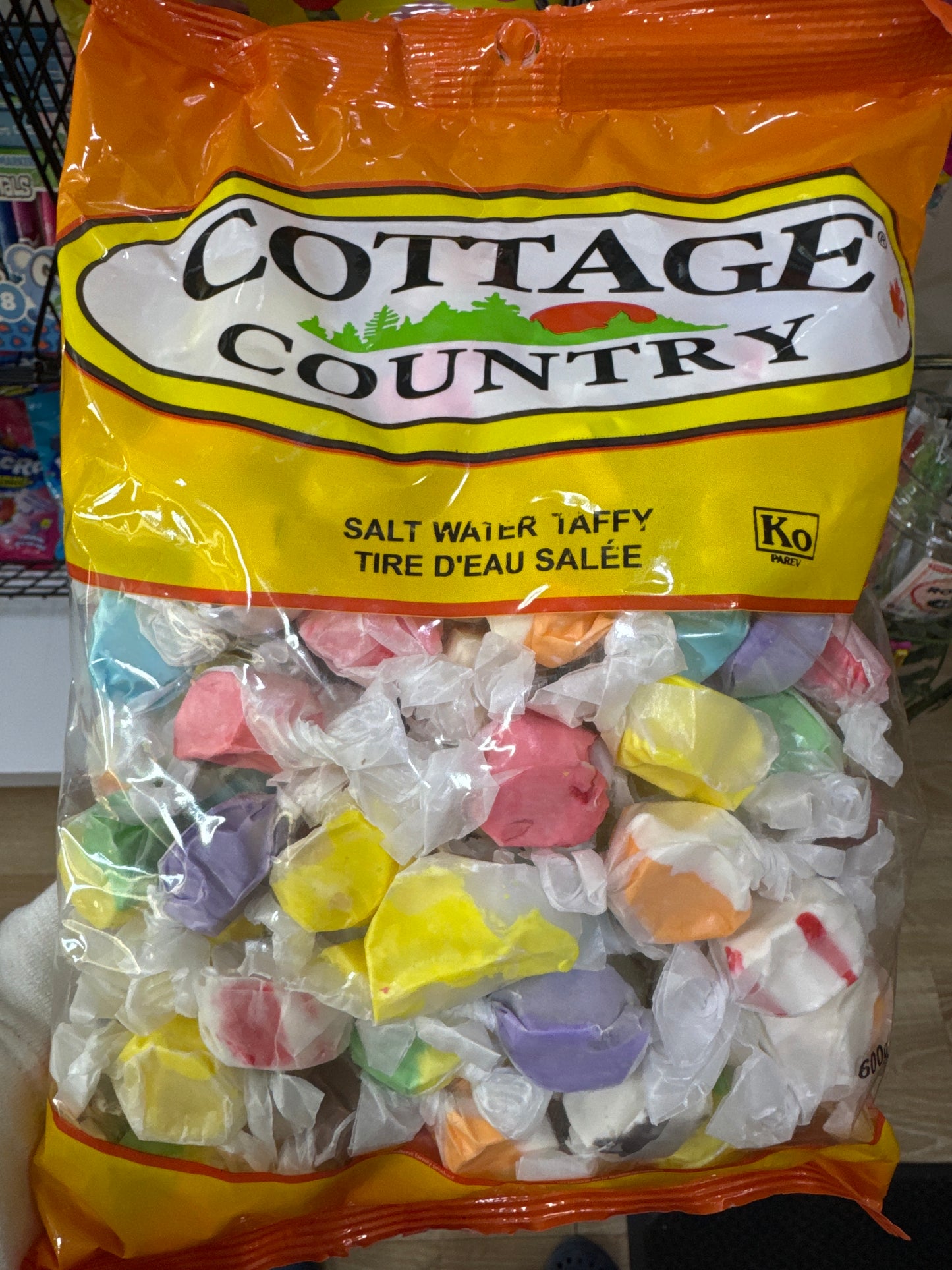 Cottage Country Salt Water Taffy - 600g