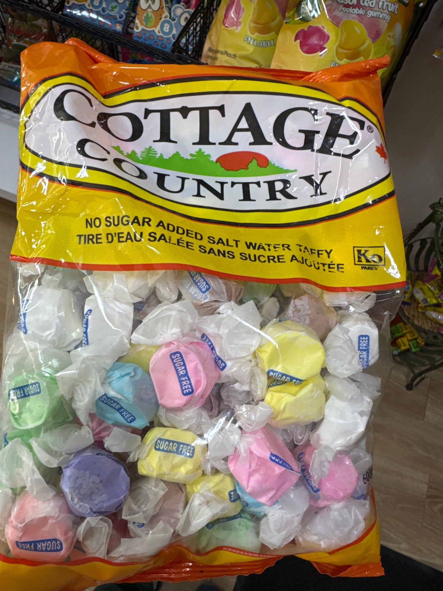 Cottage Country Salt Water Taffy Sugar Free - 600g