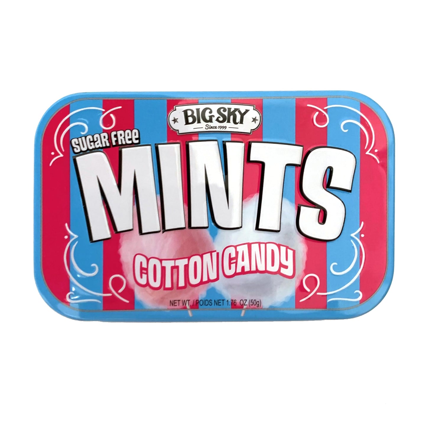 Big Sky Suger Free Mints - Cotton Candy - 50g