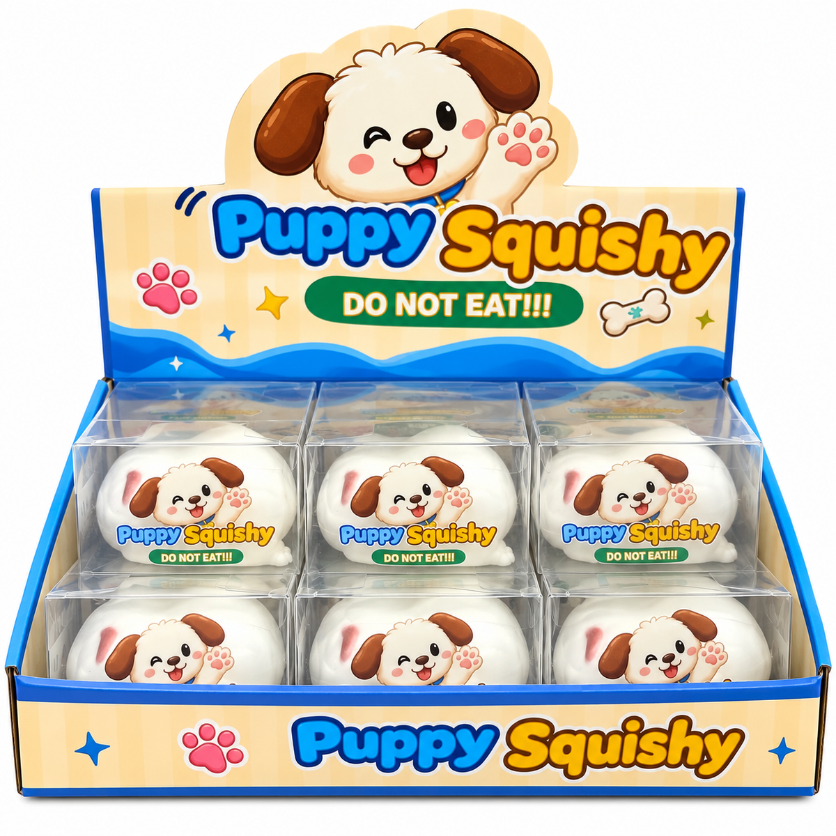 Puppy Squishy Cute Soft Dog Stress Relief Toy