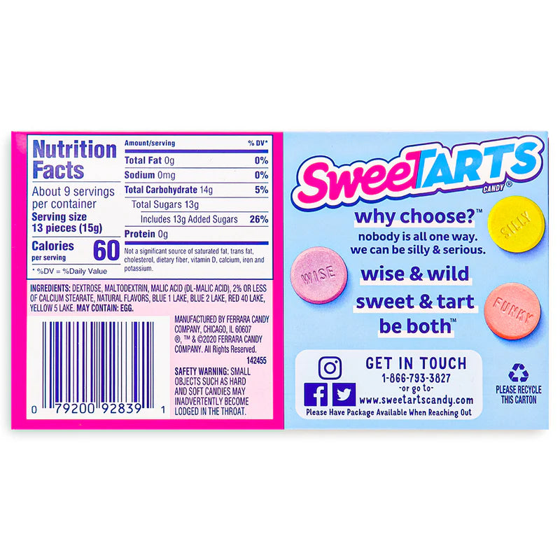 SweetTarts Original - 141g
