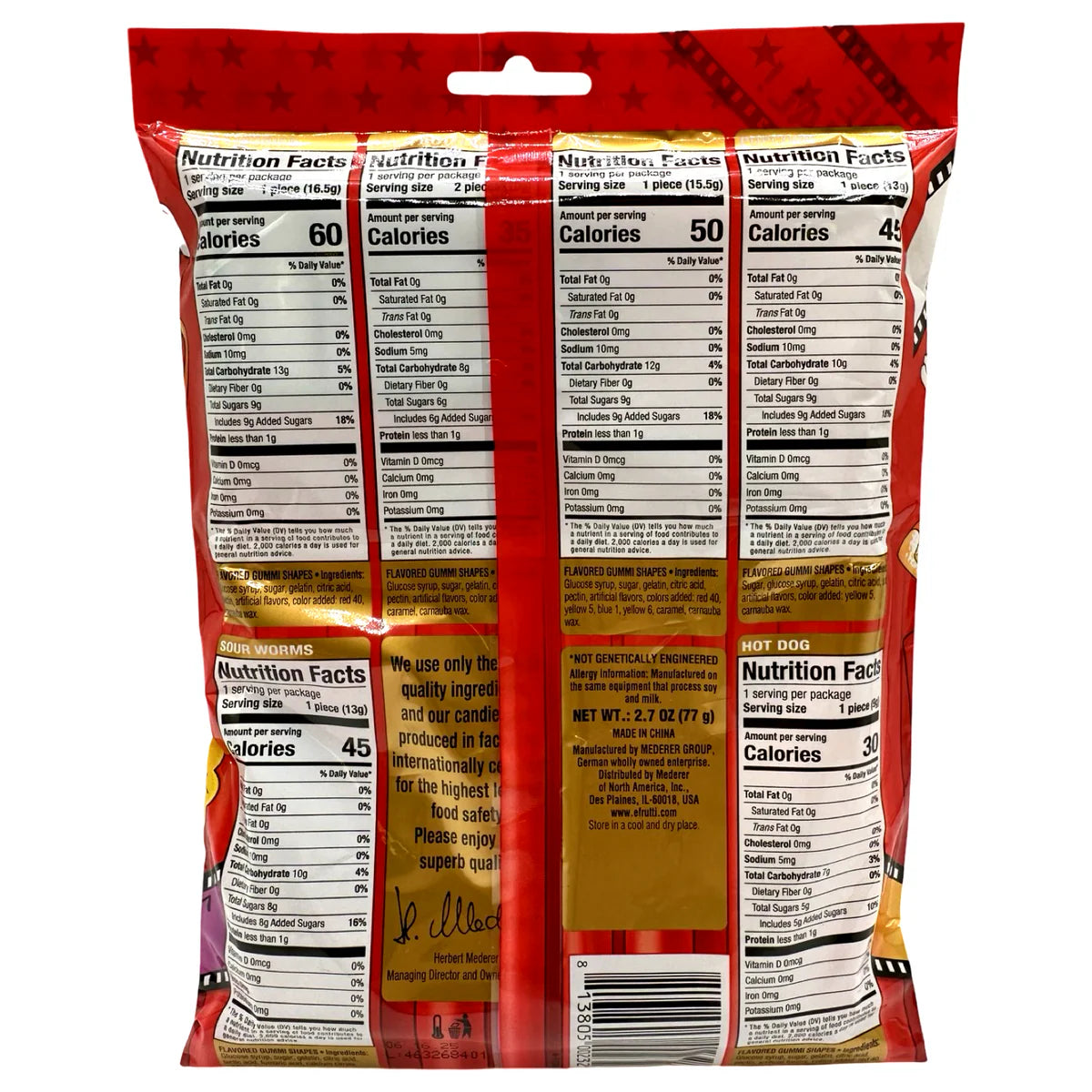 eFrutti Mmovie Bag - 77g