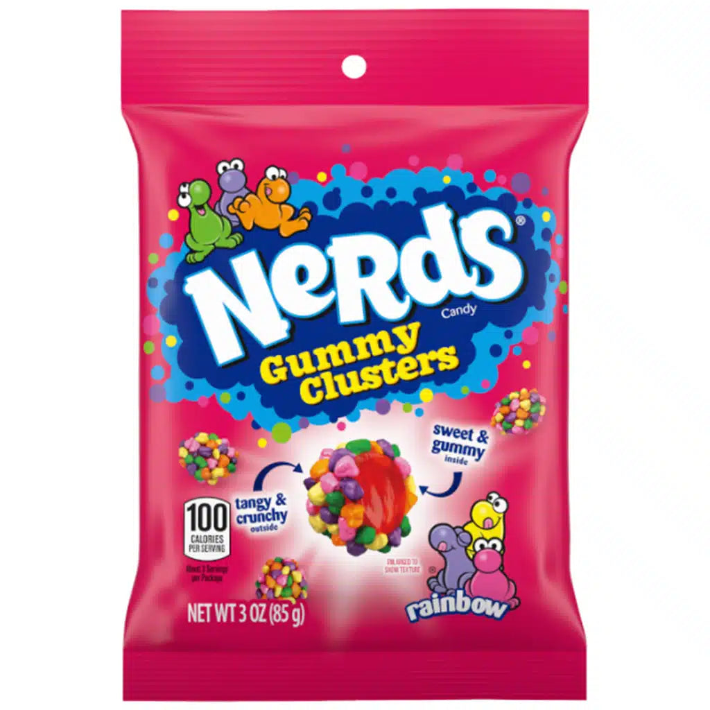Nerds Gummy Clusters Rainbow - 85g