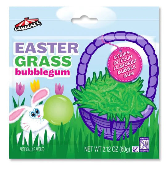 Easter Grass Bubble Gum - 60g