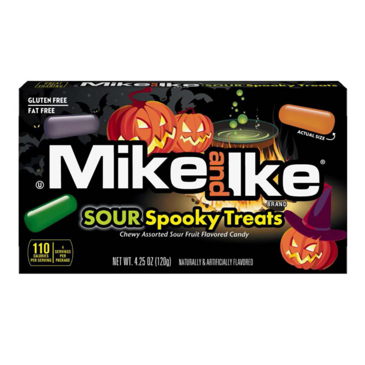Mike and Ike Sour Spooky Treats - 120g