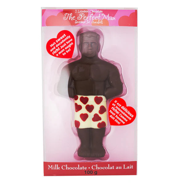 The Perfect Man Valentine's Milk Chocolate - 100g