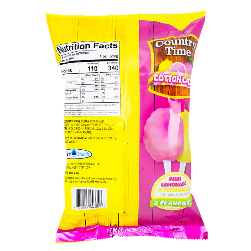 Country Time Cotton Candy Pink Lemonade - 85g