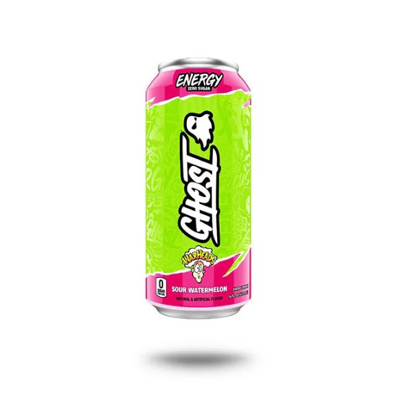 Ghost Energy Drinks, Warheads Sour Watermelon - 473ml