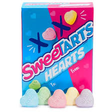 Valentine Sweetarts Hearts Box - 42g