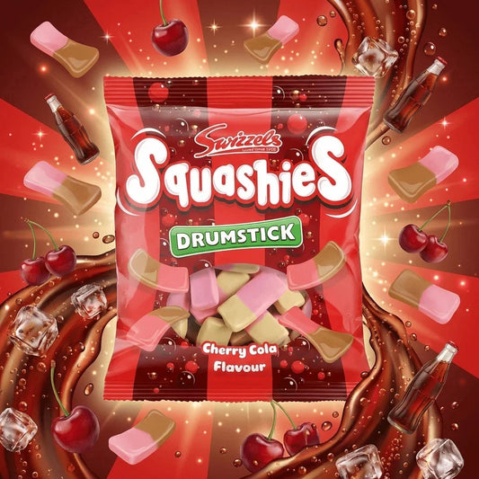 Squashies Drumstick Cherry Cola - 120g