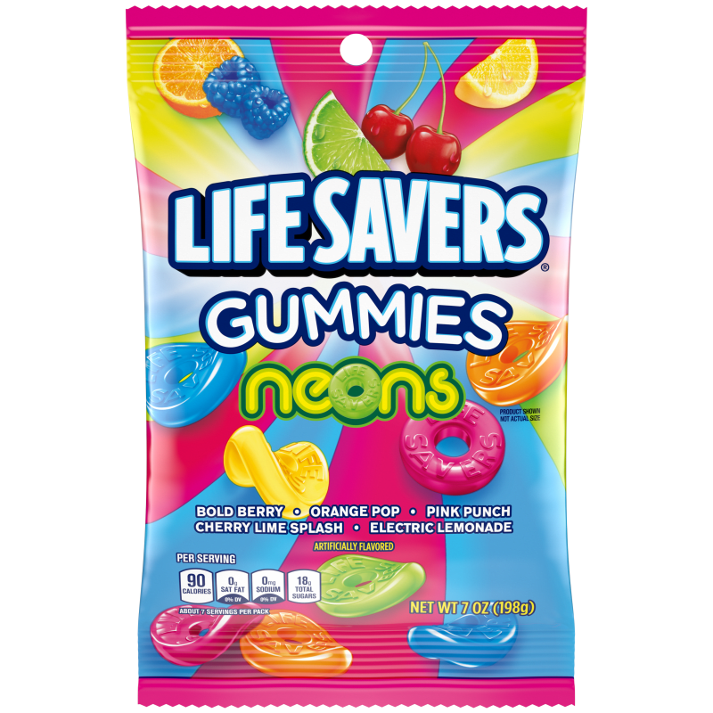 Lifesavers Gummies Neon - 198g