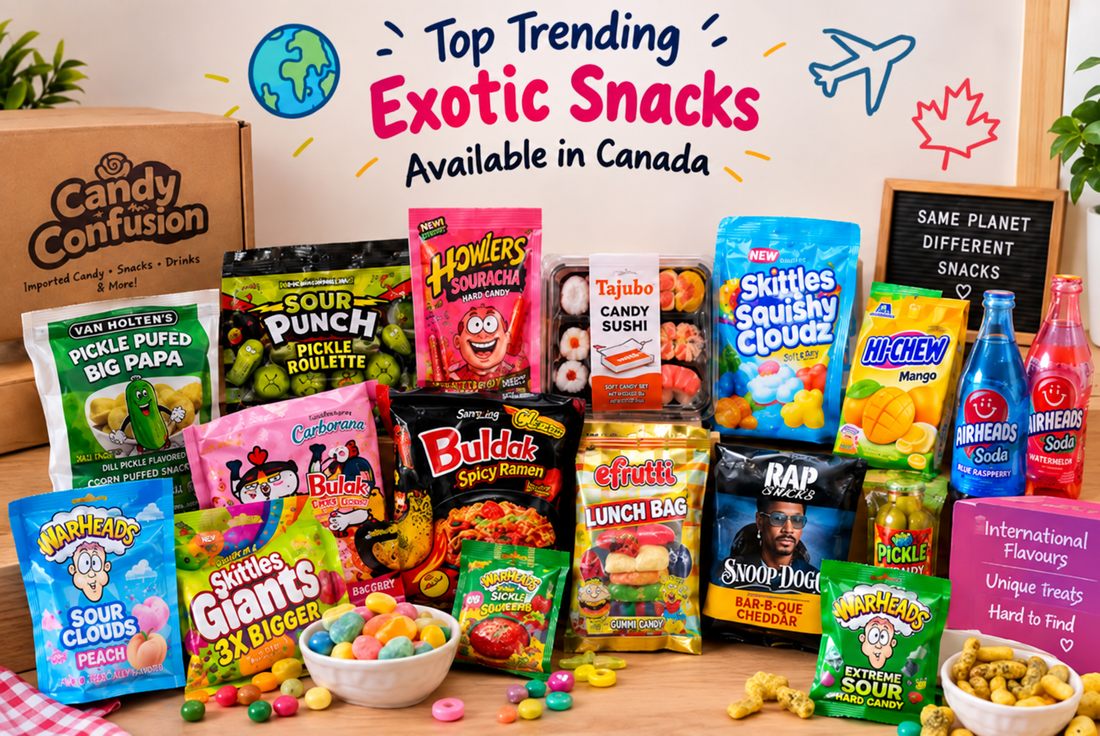 Top Trending Exotic Snacks Available in Canada
