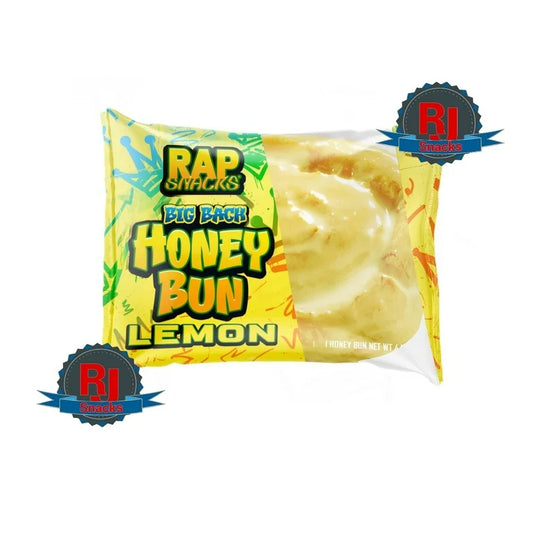 Rap Snacks Big Back Honey Buns Lemon - 113g