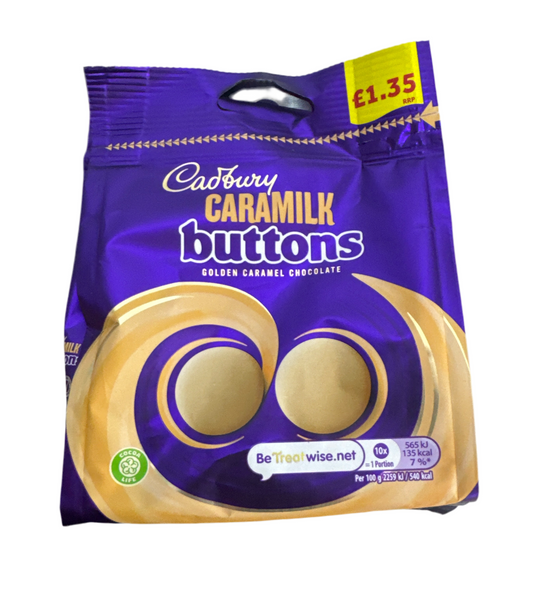 Cadbury Caramilk Buttons - 100g