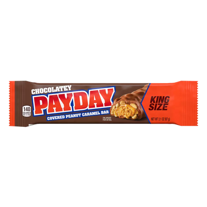 Hersheys Payday Peanut Caramel Chocolate King size - 84g