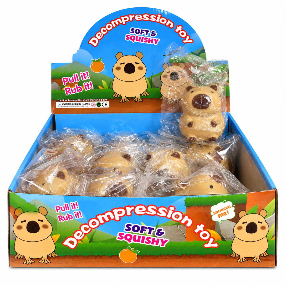 Cute Bear Decompression Squishy Toy