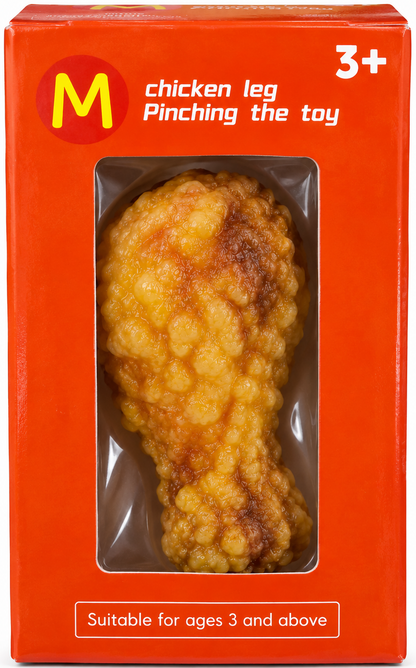 Chicken leg Pinching the toy