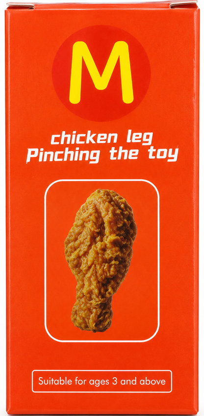Chicken leg Pinching the toy