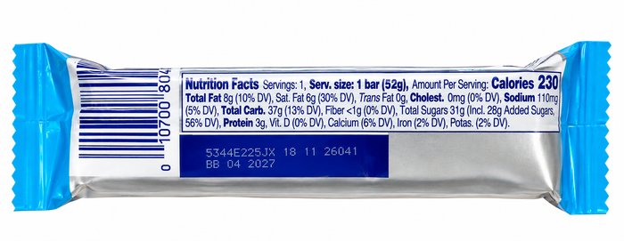 Zero Candy Bar - 1.85oz