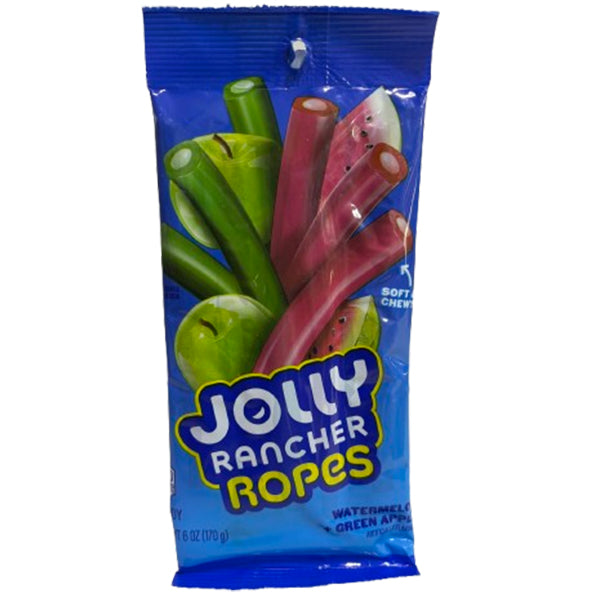 Jolly Rancher Ropes Watermelon & Green Apple- 170g