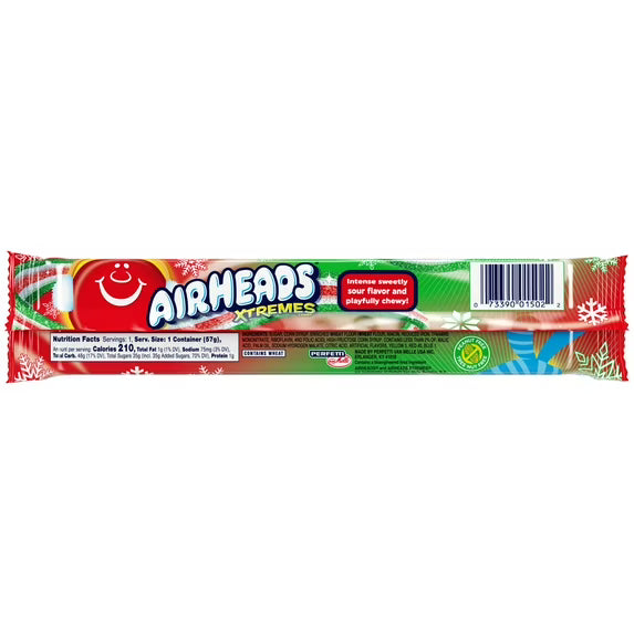 Airheads Xmas Xtremem Belts Merry Berry - Christmas - 57g