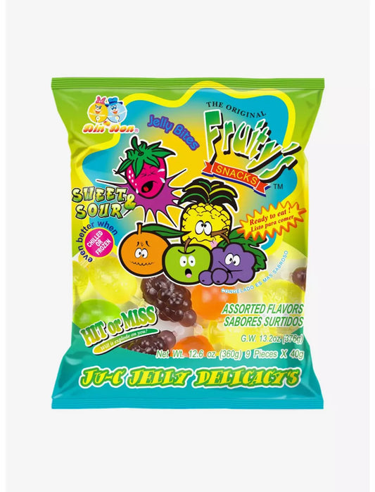Din Dons Fruity Snacks - 376g