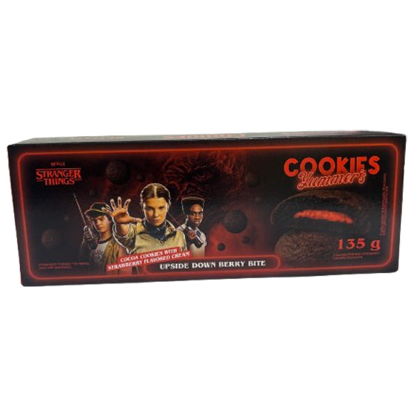 Stranger Things Cookies Upside Down Berry Bite - 135g
