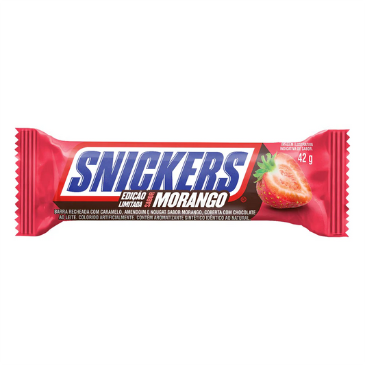 Snickers Morango (Strawberry) - 42g