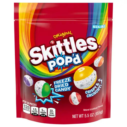 Skittles Original Freeze Dried Candy - 155g