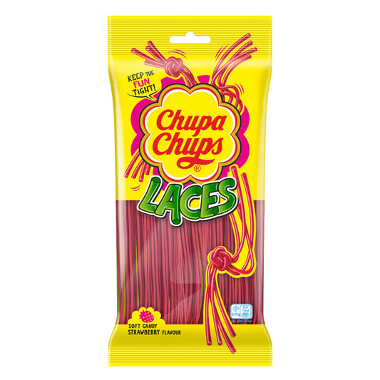 Chupa Chups Laces Strawberry - 90g