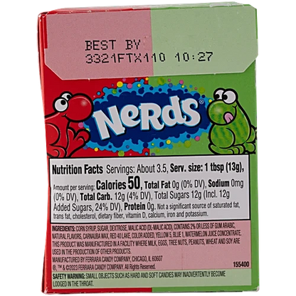 Nerds Watermelon & Cherry - 46g