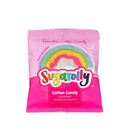 Sugarolly Rainbow  Cotton Candy- 10g