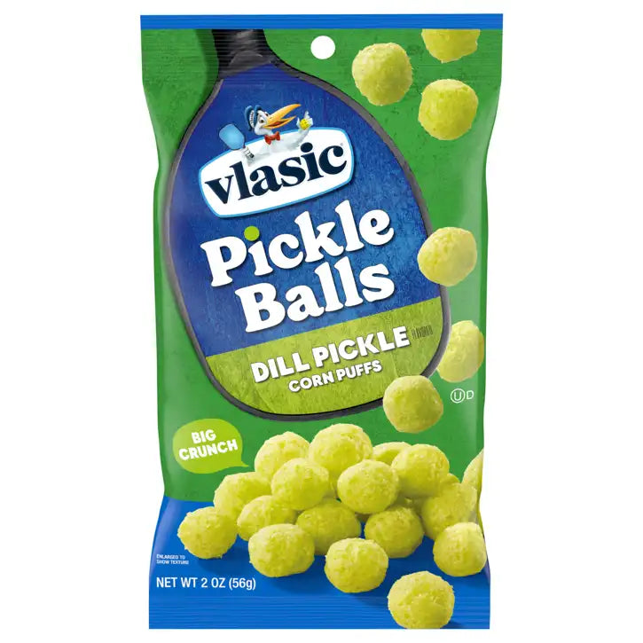 Pickle Balls Dill Pickle Corn Puffs - 56g