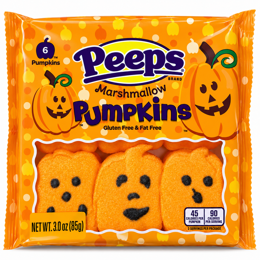 Peeps Marshmallow Pumpkins