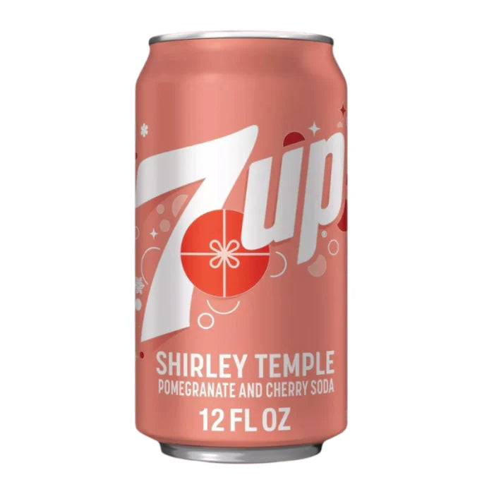 7Up Shirley Temple Drink - Christmas - 355ml