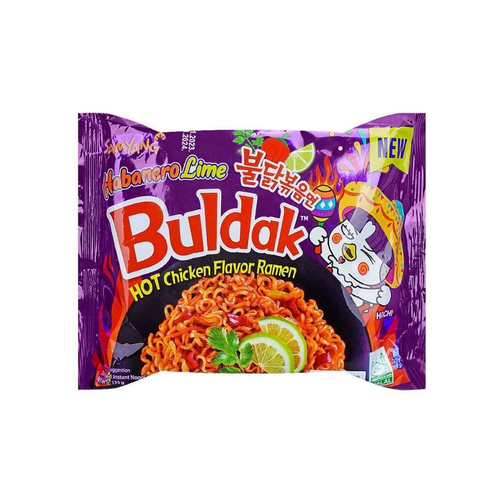 Buldak Ramen Harbanero Lime - 135g