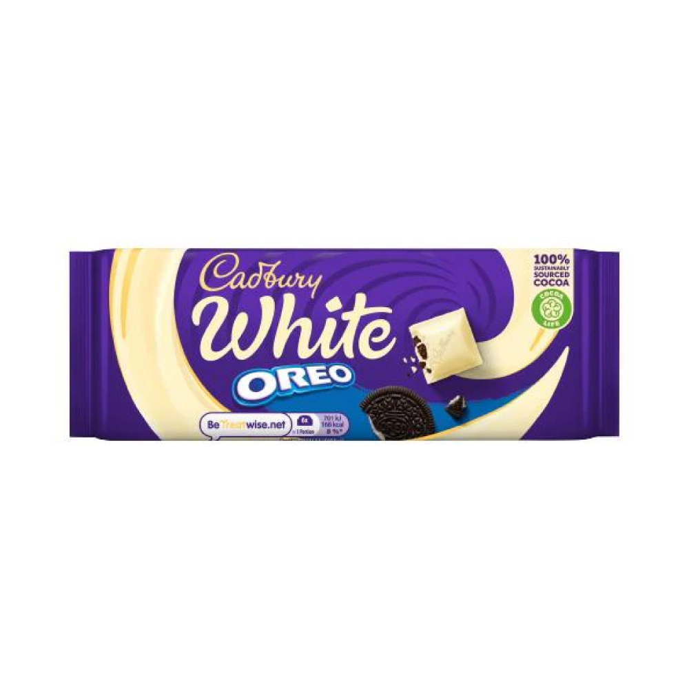 Cadbury Dairy Milk White Chocolate Oreo - 125g