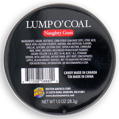 Lump of Coal Gum - Christmas - 28.3g