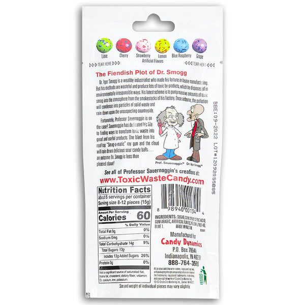Dr. Sour Smog Balls - 85g