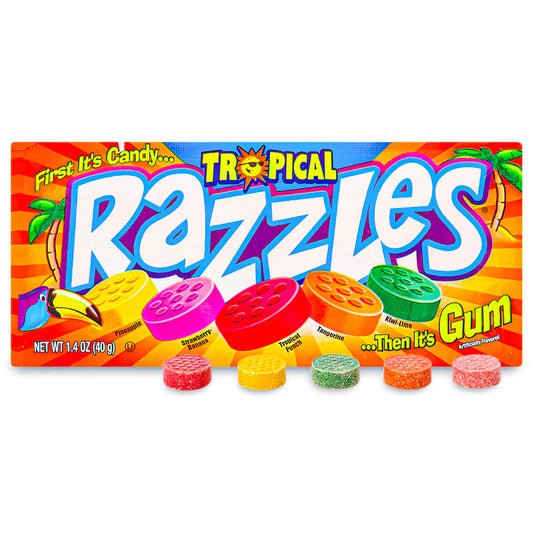 Razzles-Tropical - 40g