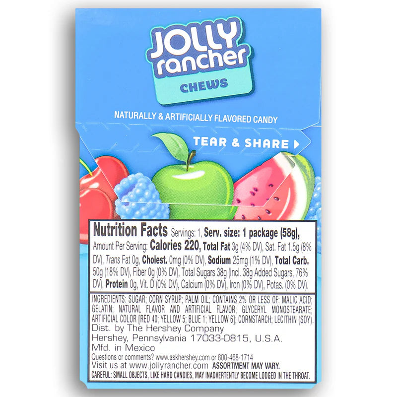 Jolly Rancher Chews - 58g