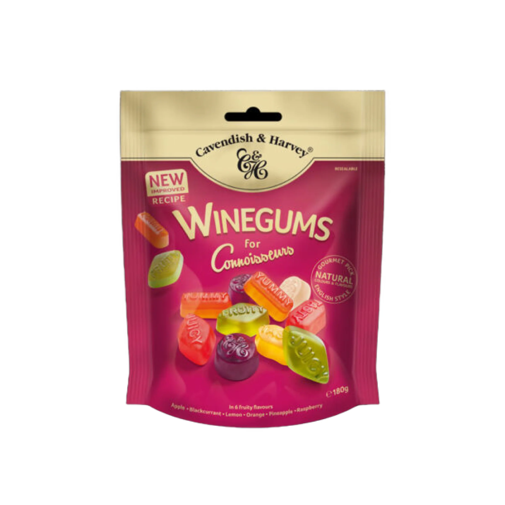 Cavendish Harvey Wine Gums - 200g