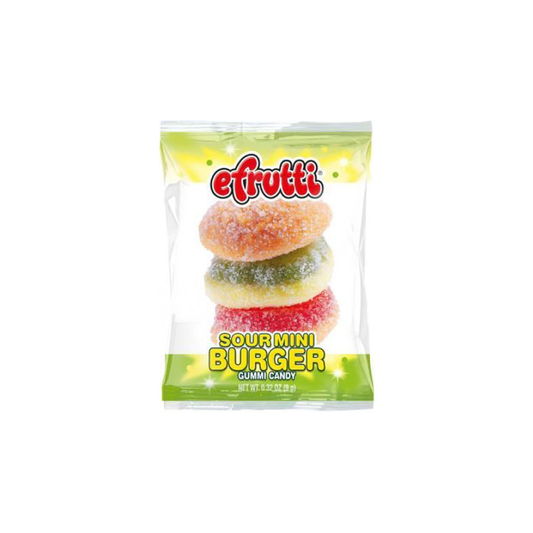 Efrutti Sour Burgers - 18g