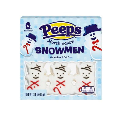 Peeps Xmas Snowmen - Christmas - 3oz